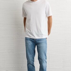 American Eagle Outfitters Blue Faded Athletic Fit Air Flex+ Men’s Denim Jeans